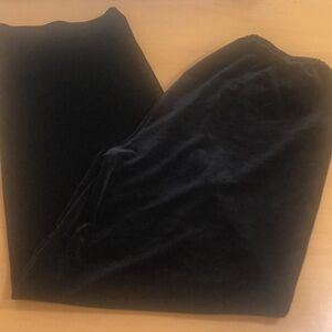 Mia Nola Size Large velour Pants - Black